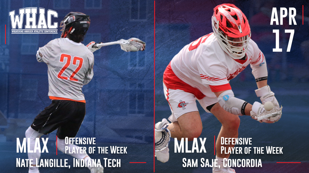 MLAX Players of the Week to Langille and Saje