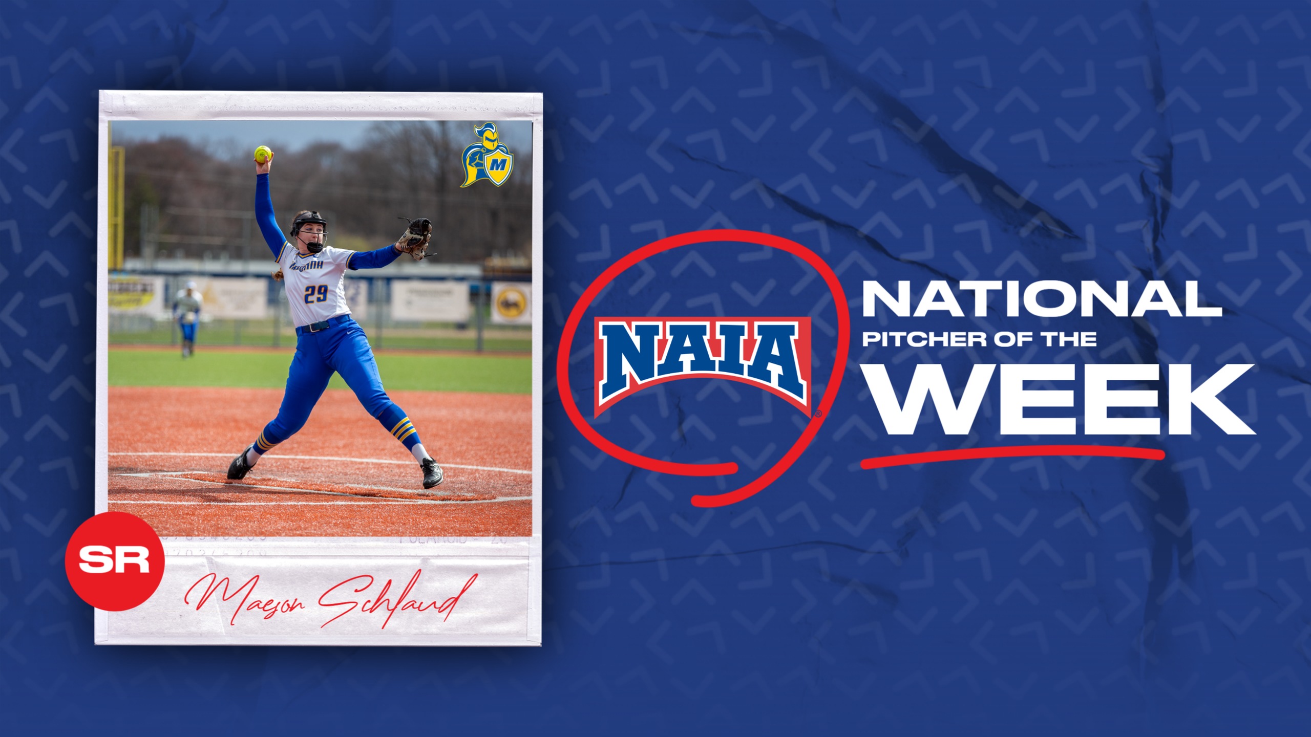 Madonna's Schlaud named NAIA National Pitcher of the Week