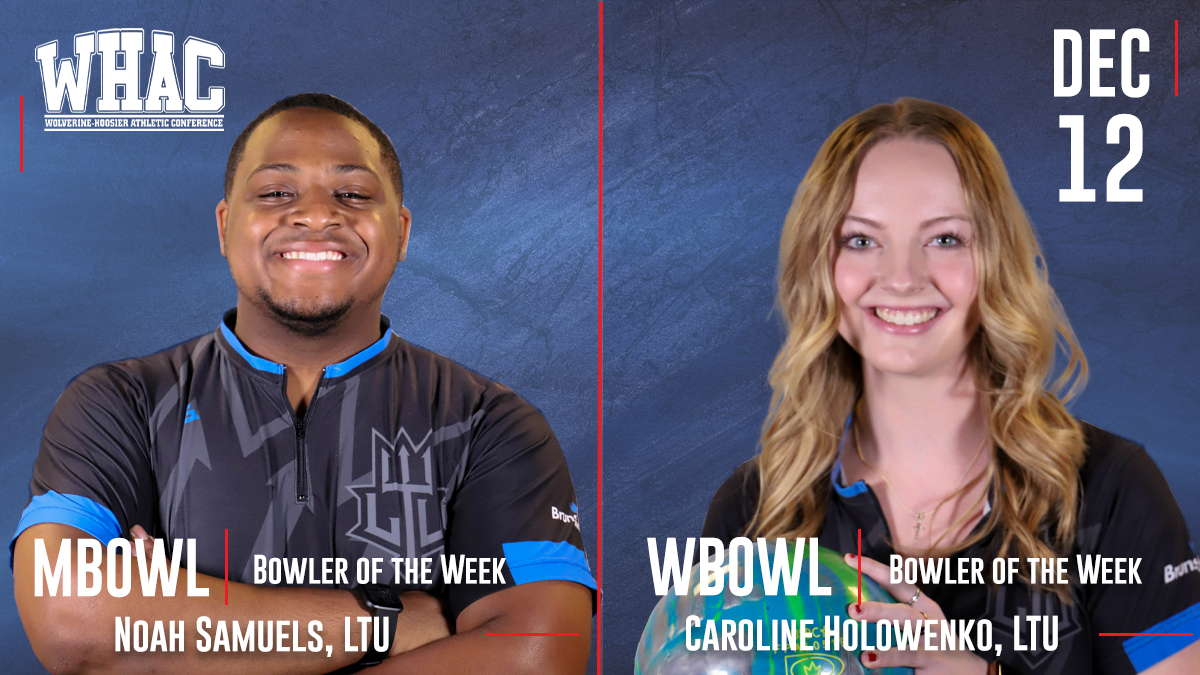 Lawrence Tech Sweeps Bowlers of the Week