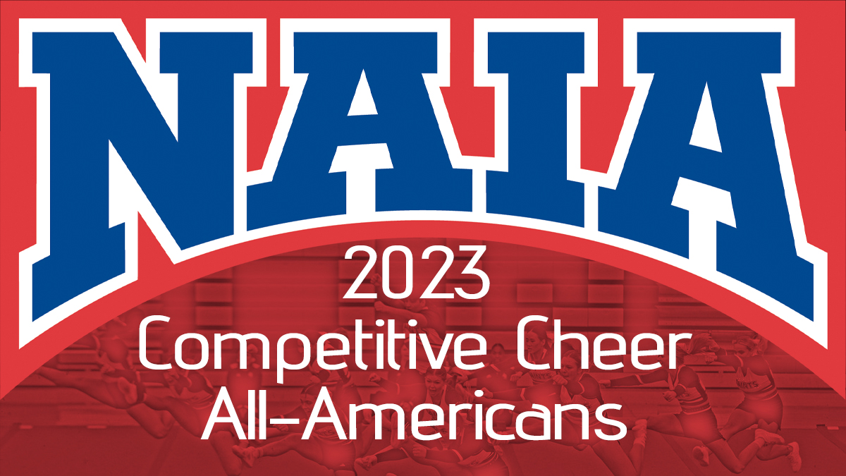 Three Earn NAIA Competitive Cheer All-American Honors