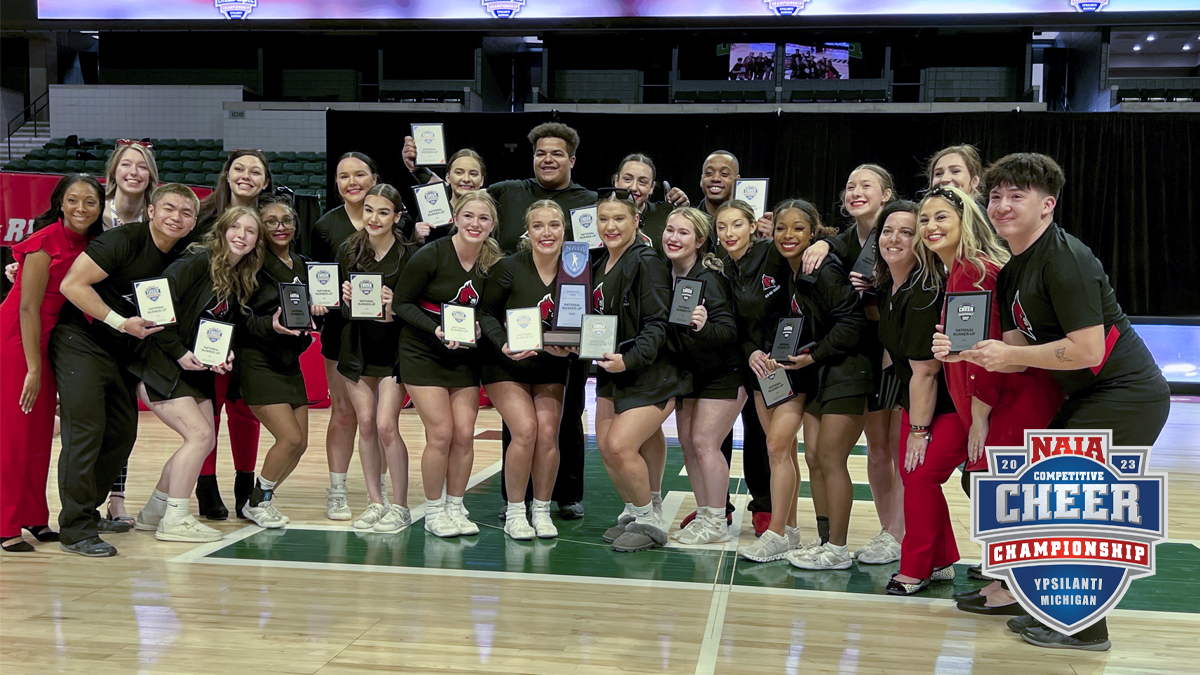 Concordia Finishes as NAIA National Runner-Up in Competitive Cheer