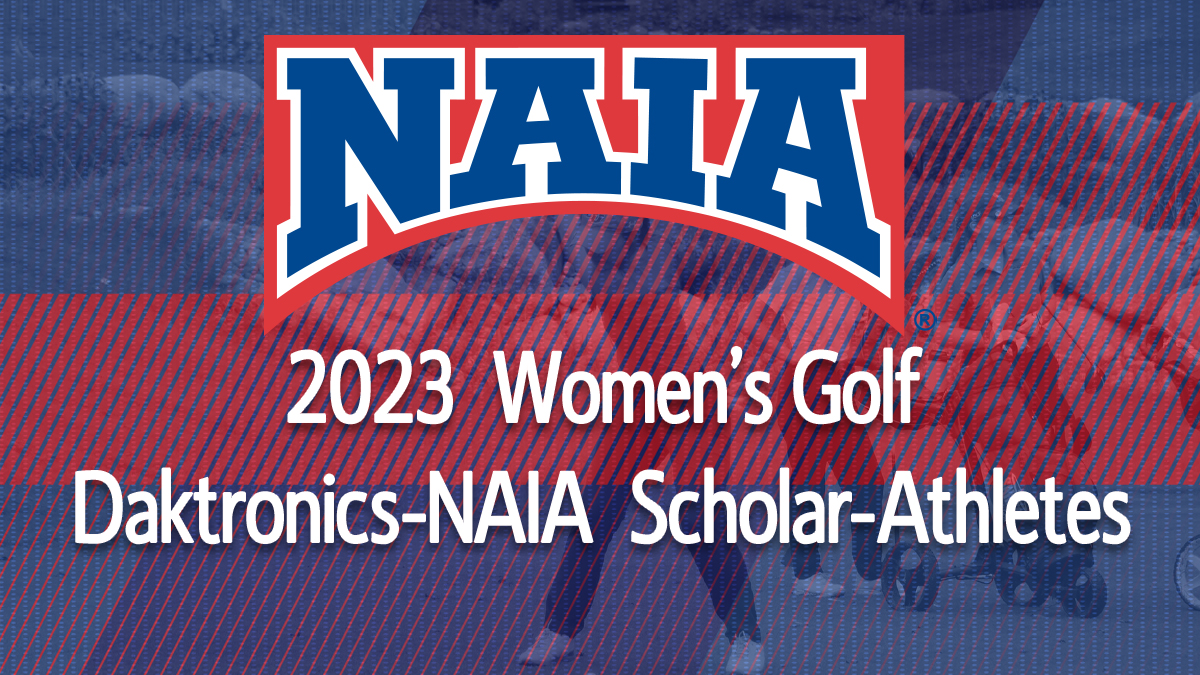 NAIA names 34 as Women's Golf Scholar-Athletes