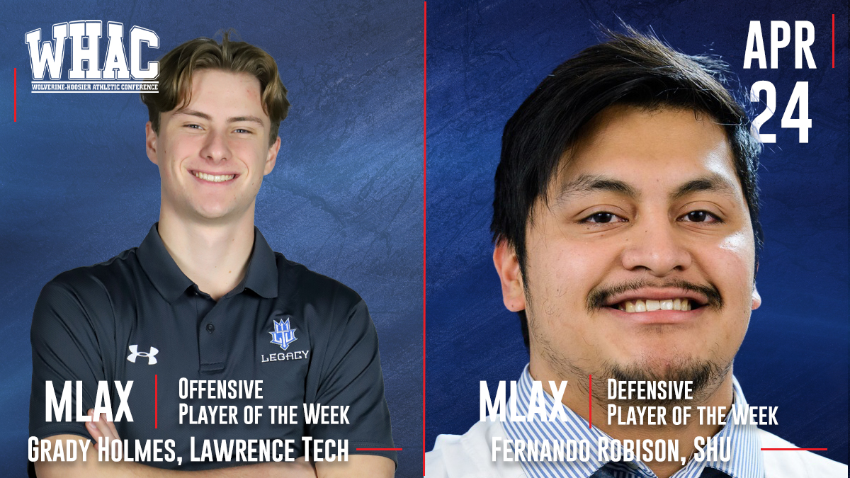 Holmes and Robison earn MLAX Players of the Week