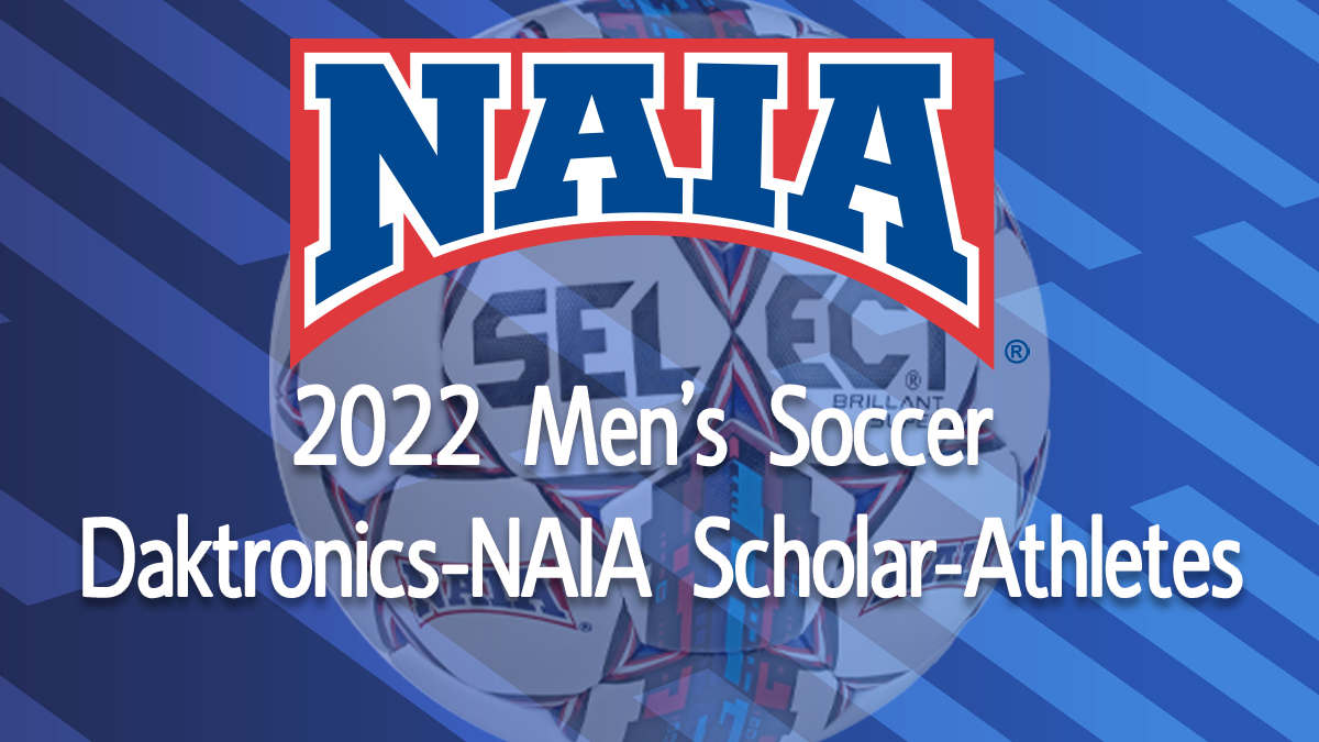 Daktronics-NAIA Men's Soccer Scholar-Athletes feature 55 from WHAC