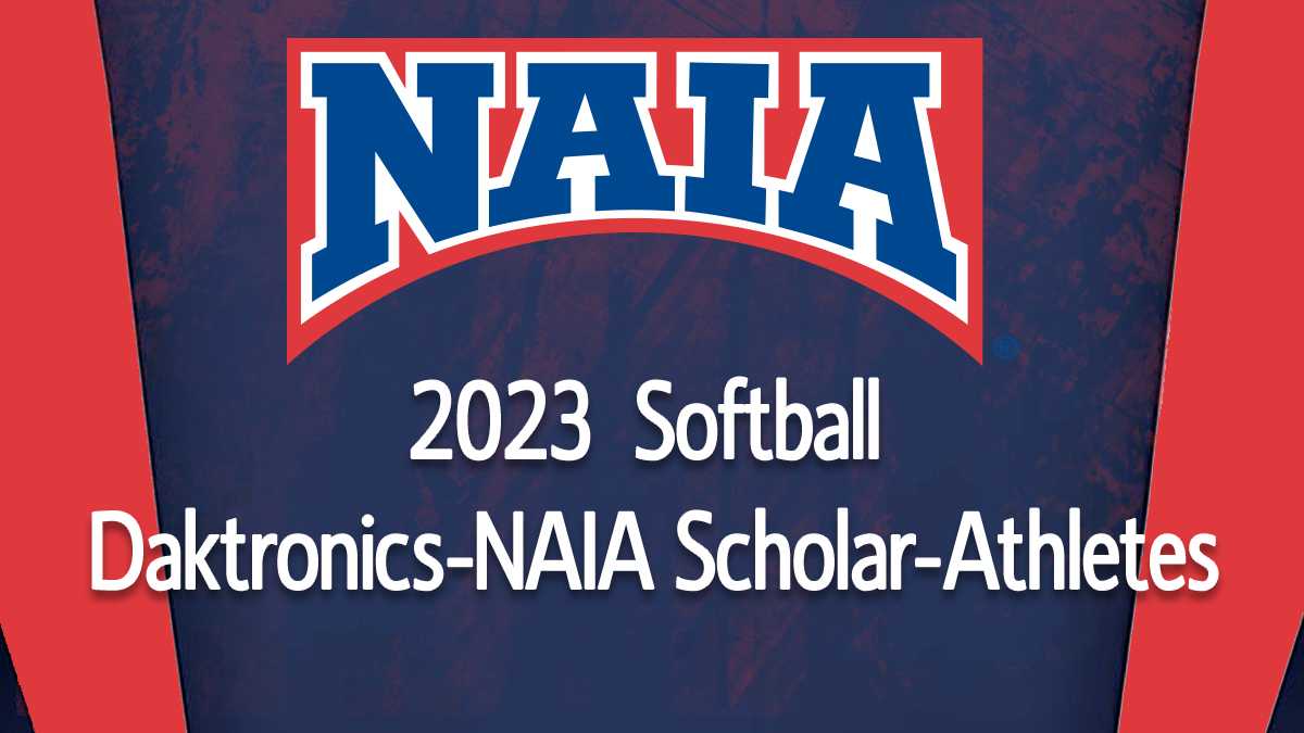 Softball Sees 98 named Daktronics-NAIA Scholar-Athletes