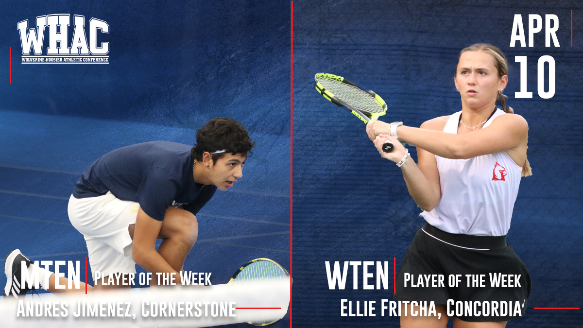 Tennis Players of the Week to Jimenez and Fritcha