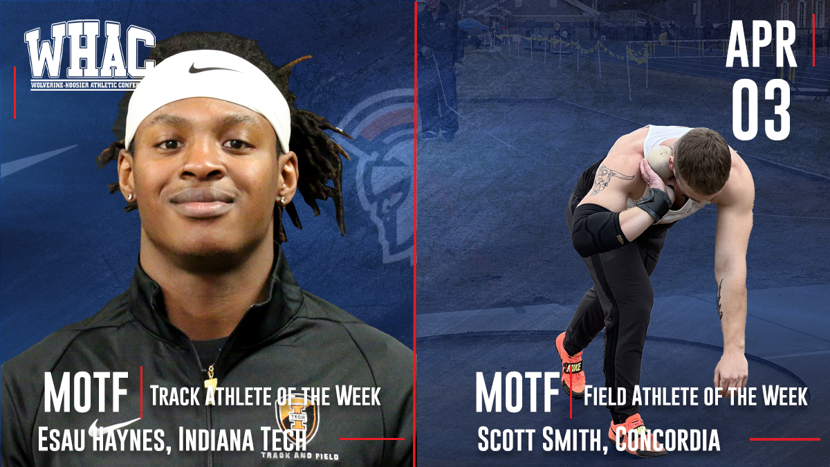 Men's Outdoor Athletes of the Week to Haynes and Smith