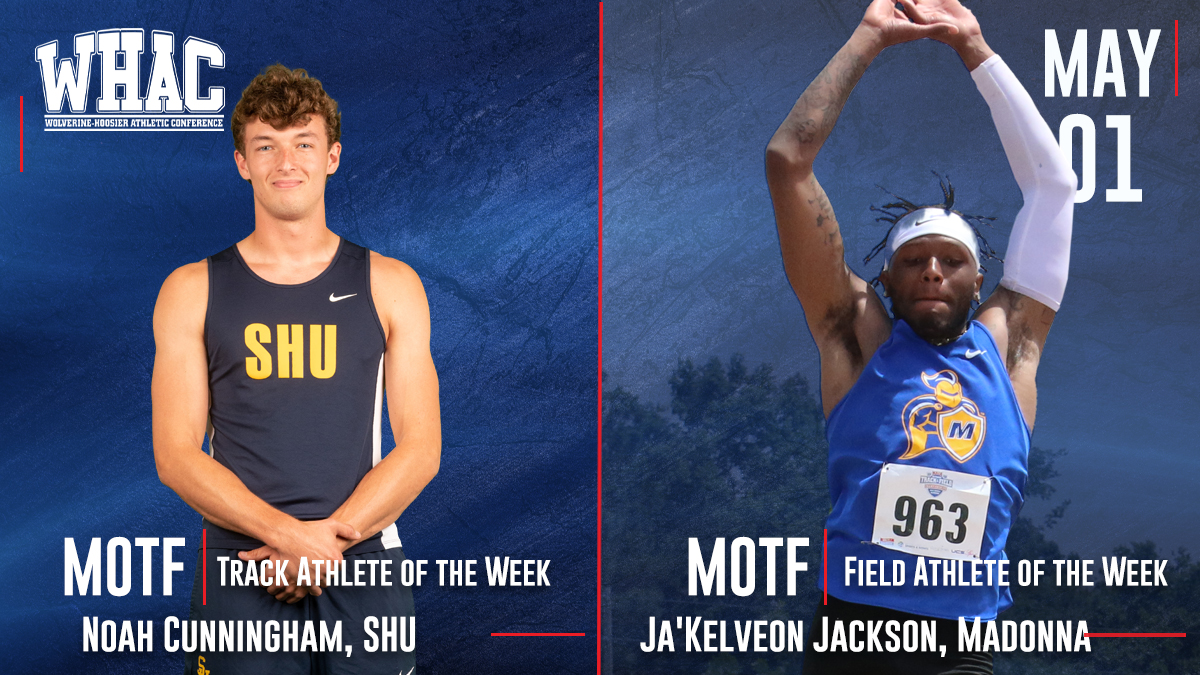 Men's Outdoor Athletes of the Week to Cunningham and Jackson