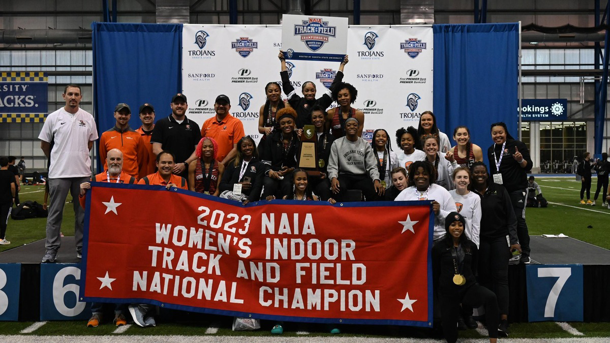 Indiana Tech Three-Peats as NAIA Women's Indoor Track & Field National Champions