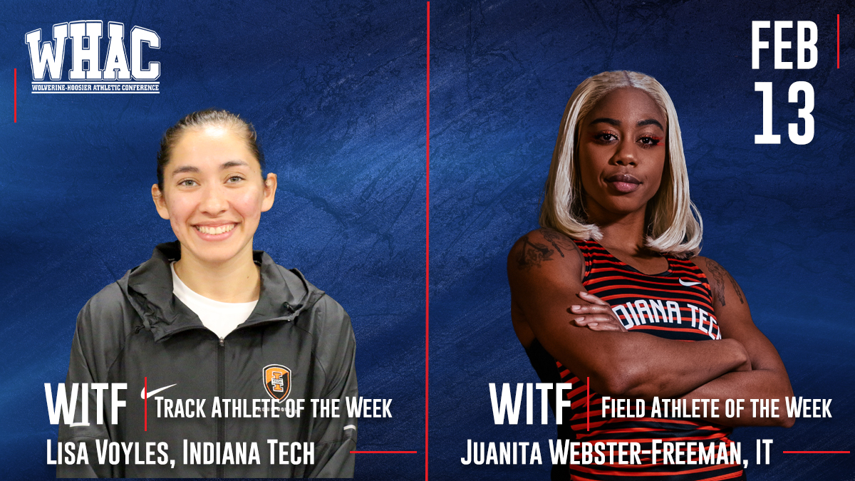 Women's Indoor Athletes of the Week to Indiana Tech