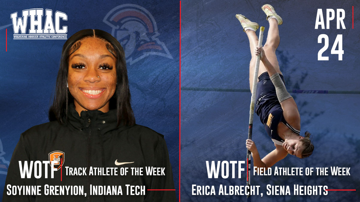 WOTF Athletes of the Week to Grenyion and Albrecht