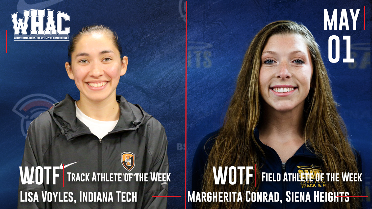 Voyles and Conrad Take Women's Outdoor Athletes of the Week