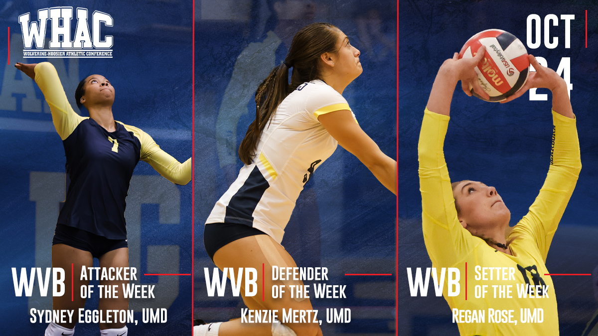 UM-Dearborn Sweeps Women' Volleyball Weekly Awards
