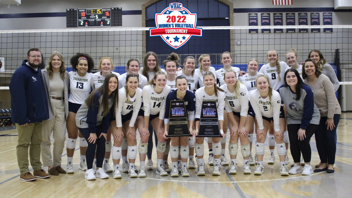 Cornerstone Claims Women's Volleyball Tournament Title