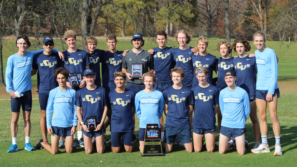 Cornerstone Four-Peats as Men's Cross Country Champions