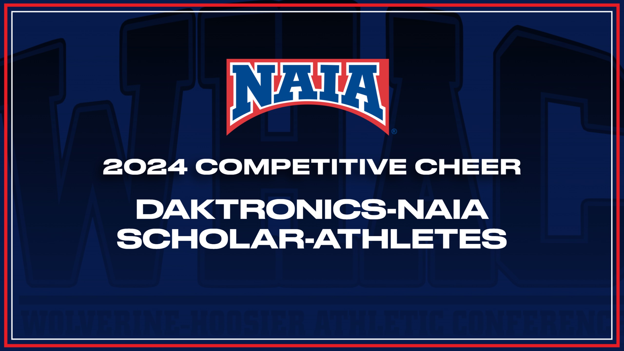 34 Named To Cheer NAIA Daktronics Scholar-Athlete List