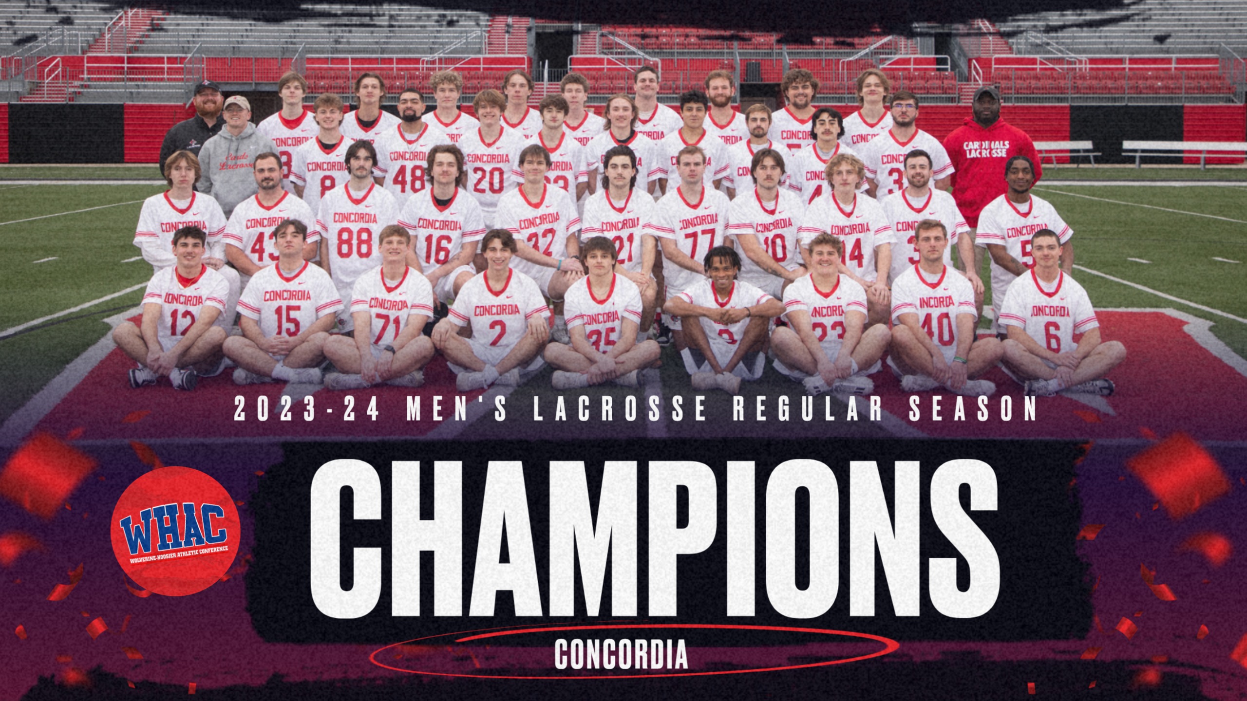 Concordia Repeats as Men's Lacrosse Regular Season Champion