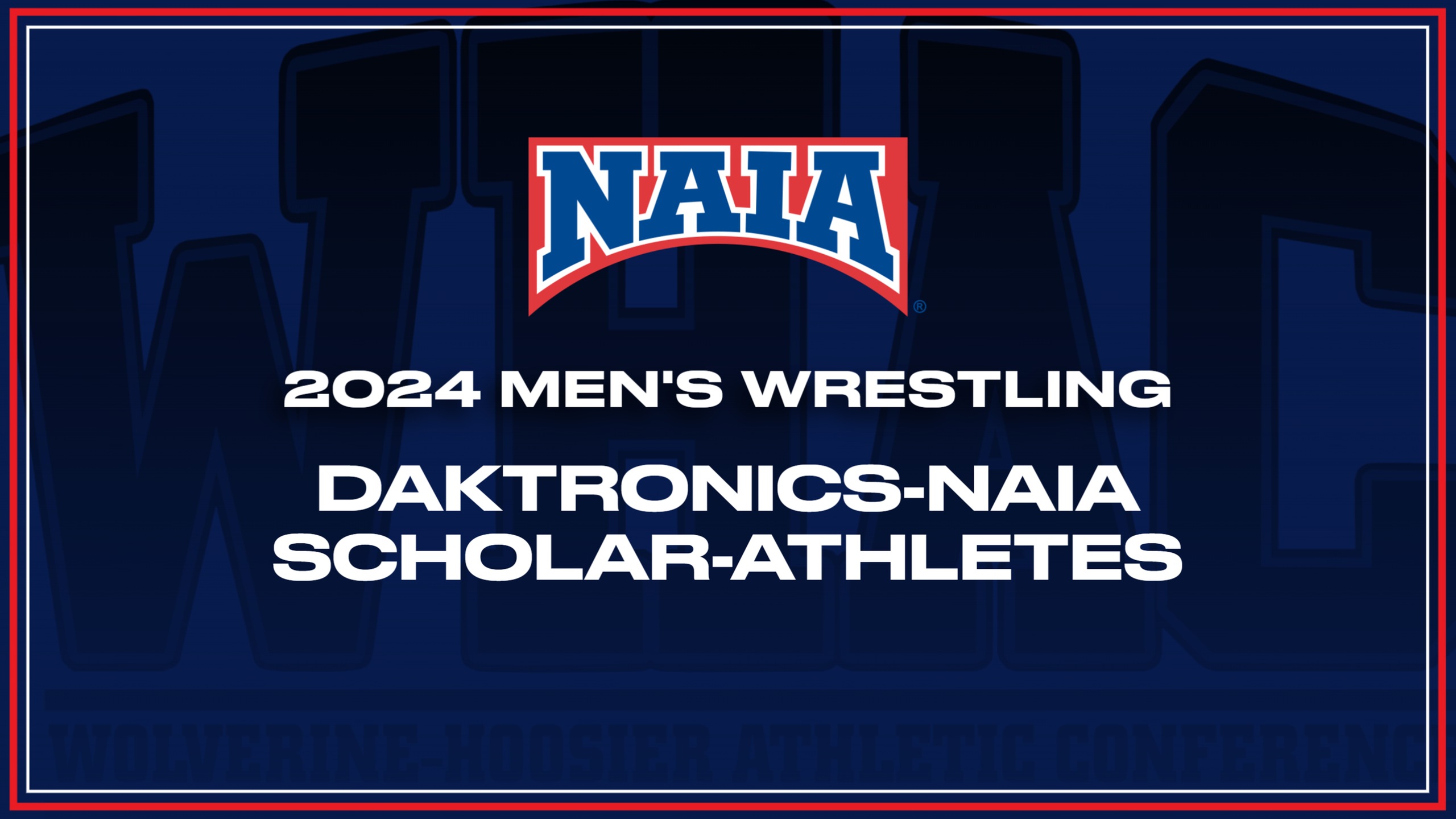 19 Named Men's Wrestling Daktronics NAIA Scholar-Athletes