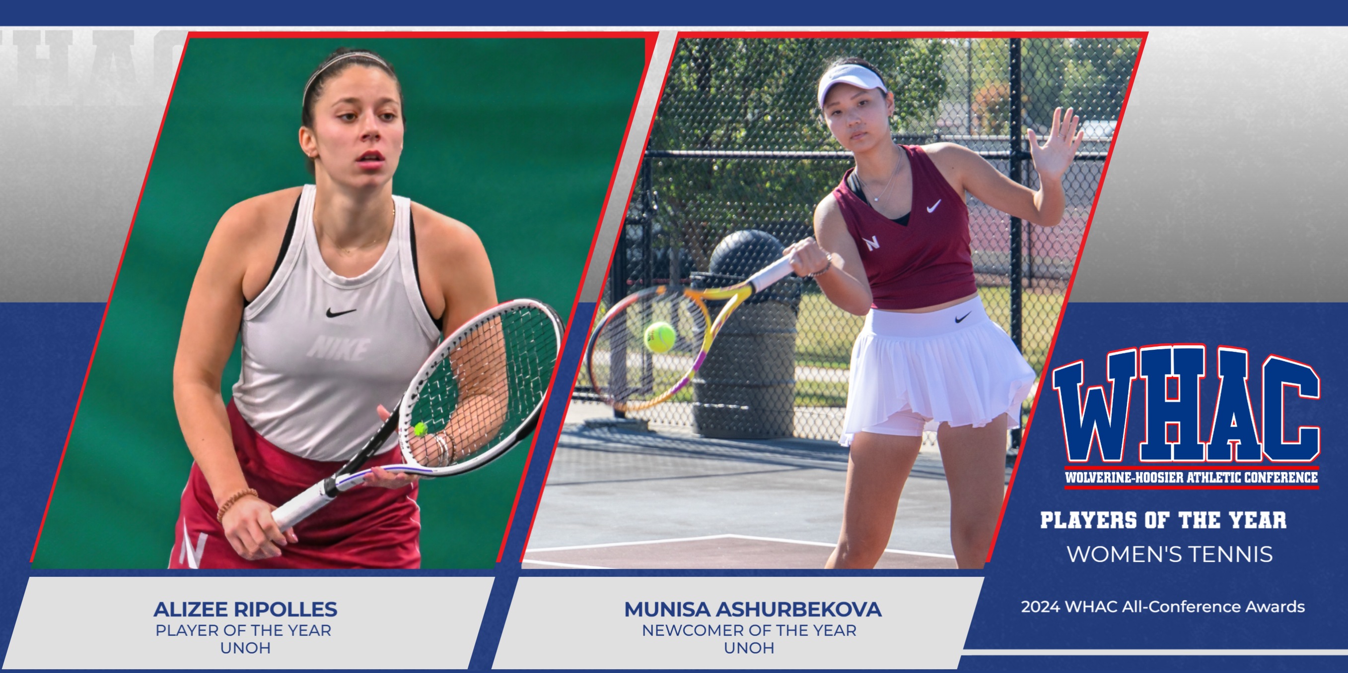 2024 Women's Tennis All-Conference Honors Released