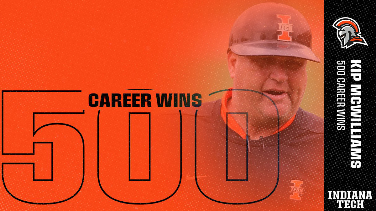 Indiana Tech's McWilliams gets 500th career win