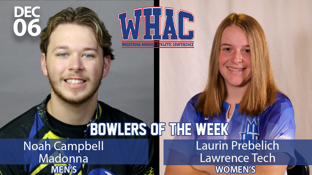 Bowlers of the Week to Campbell and Prebelich