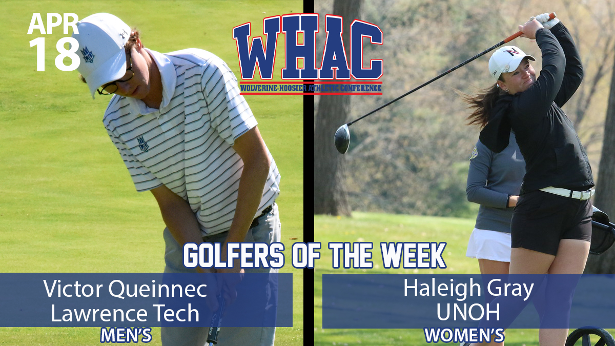 Golfers of the Week to Queinnec and Gray