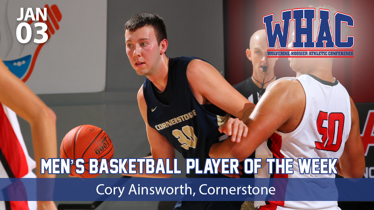 Ainsworth named Men's Basketball Player of the Week