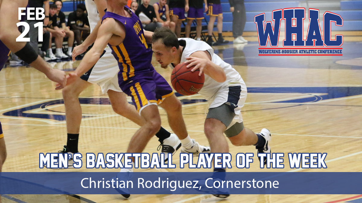 Final MBB Player of the Week to Rodriguez