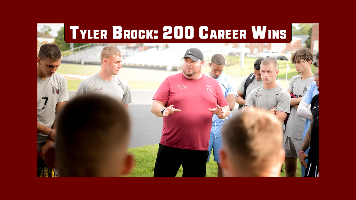UNOH's Brock gets career win 200 in men's soccer