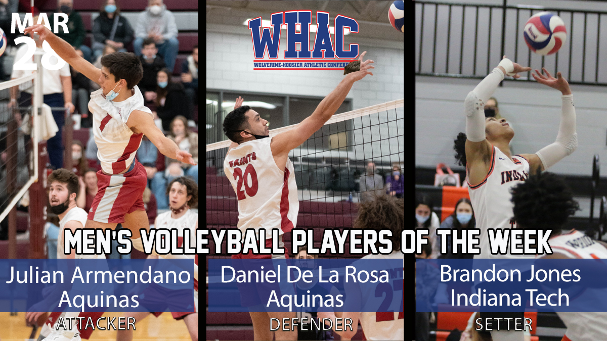 Familiar Faces wins Men's Volleyball Weekly Honors