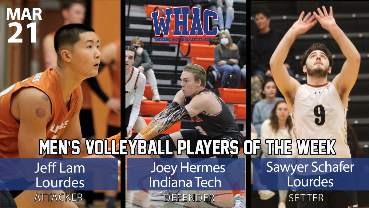 Lourdes, Indiana Tech Take Men's Volleyball Weekly Awards
