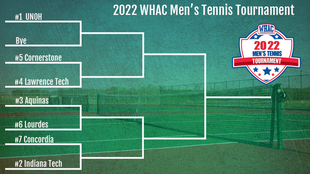 Men's Tennis Tournament Bracket Announced