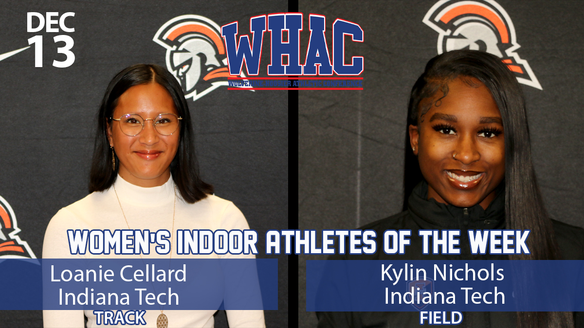 Women's Indoor Athletes of the Week swept by Indiana Tech