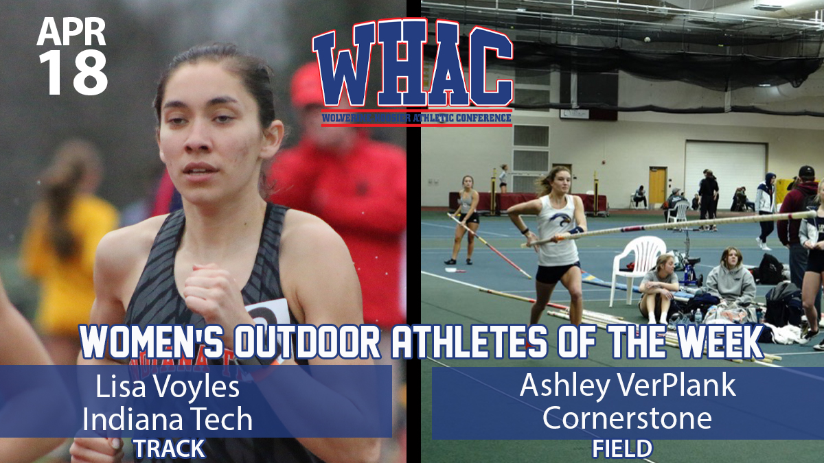 Women's Outdoor Athletes of the Week to Voyles and VerPlank