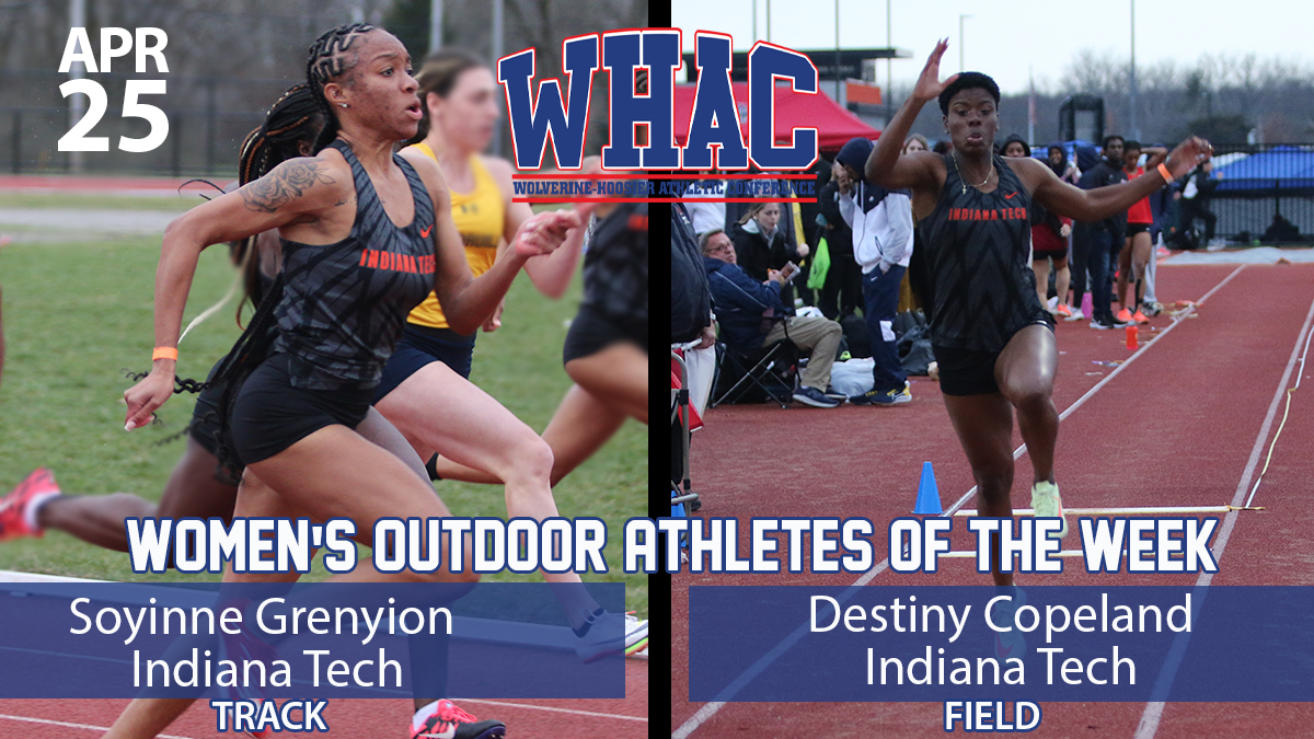 Women's Outdoor Athletes of the Week to Indiana Tech