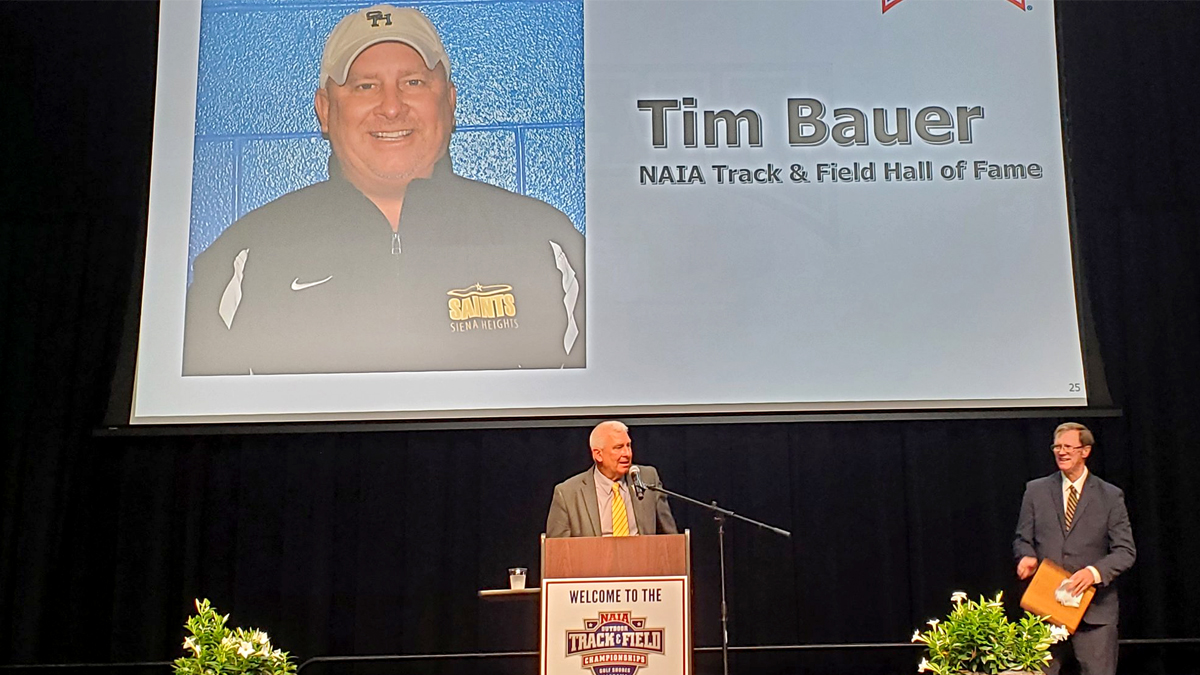SHU's Bauer Inducted into NAIA Hall of Fame