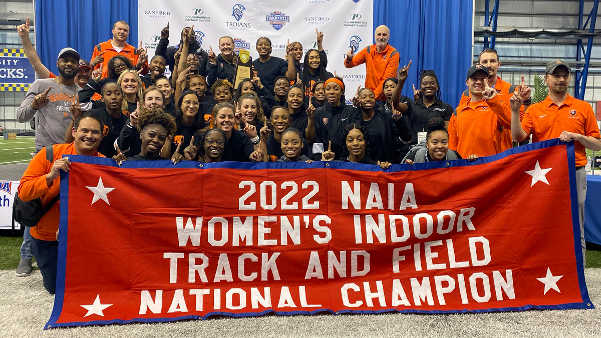 Indiana Tech Crown Women's Indoor Track & Field National Champions