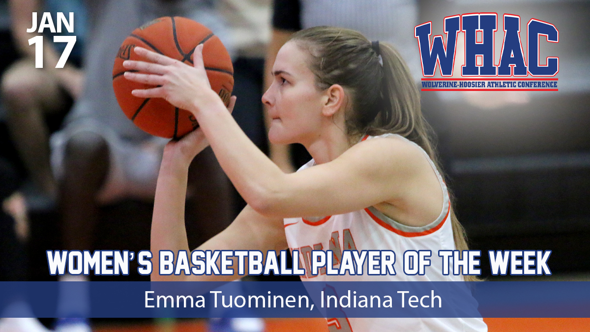 Tuominen named Women's Basketball Player of the Week