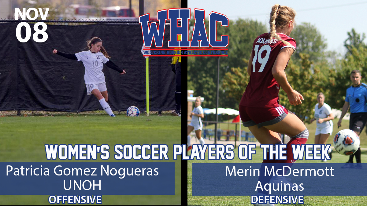 Women's soccer weekly awards announced