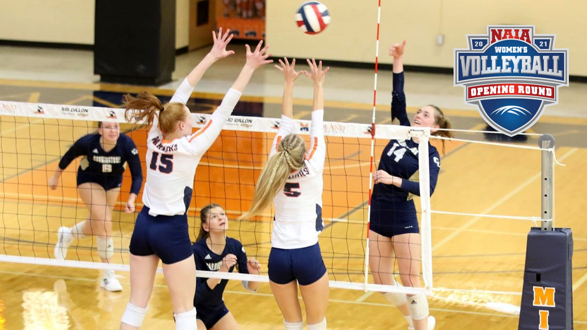 Madonna and Cornerstone end seasons in NAIA Women's Volleyball Opening Round