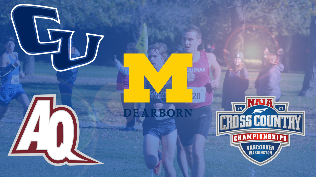 Aquinas, Cornerstone, UM-Dearborn, and 3 individuals headed to NAIA MXC Nationals