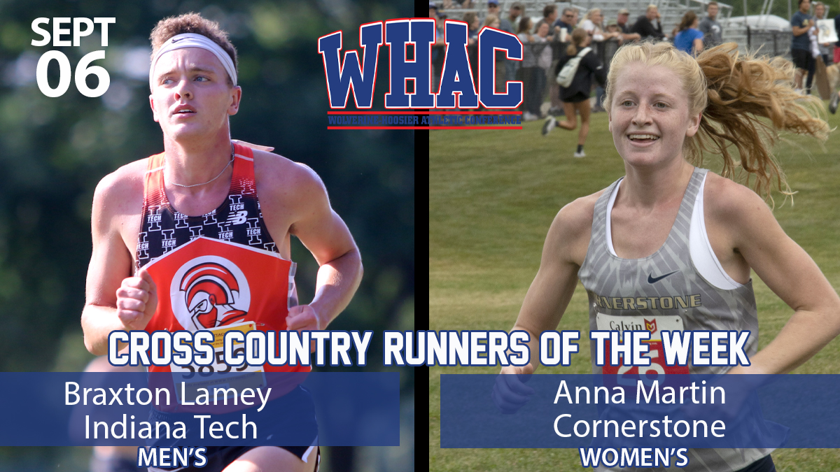 First Cross Country Runners of the Week Announced - Sept. 6
