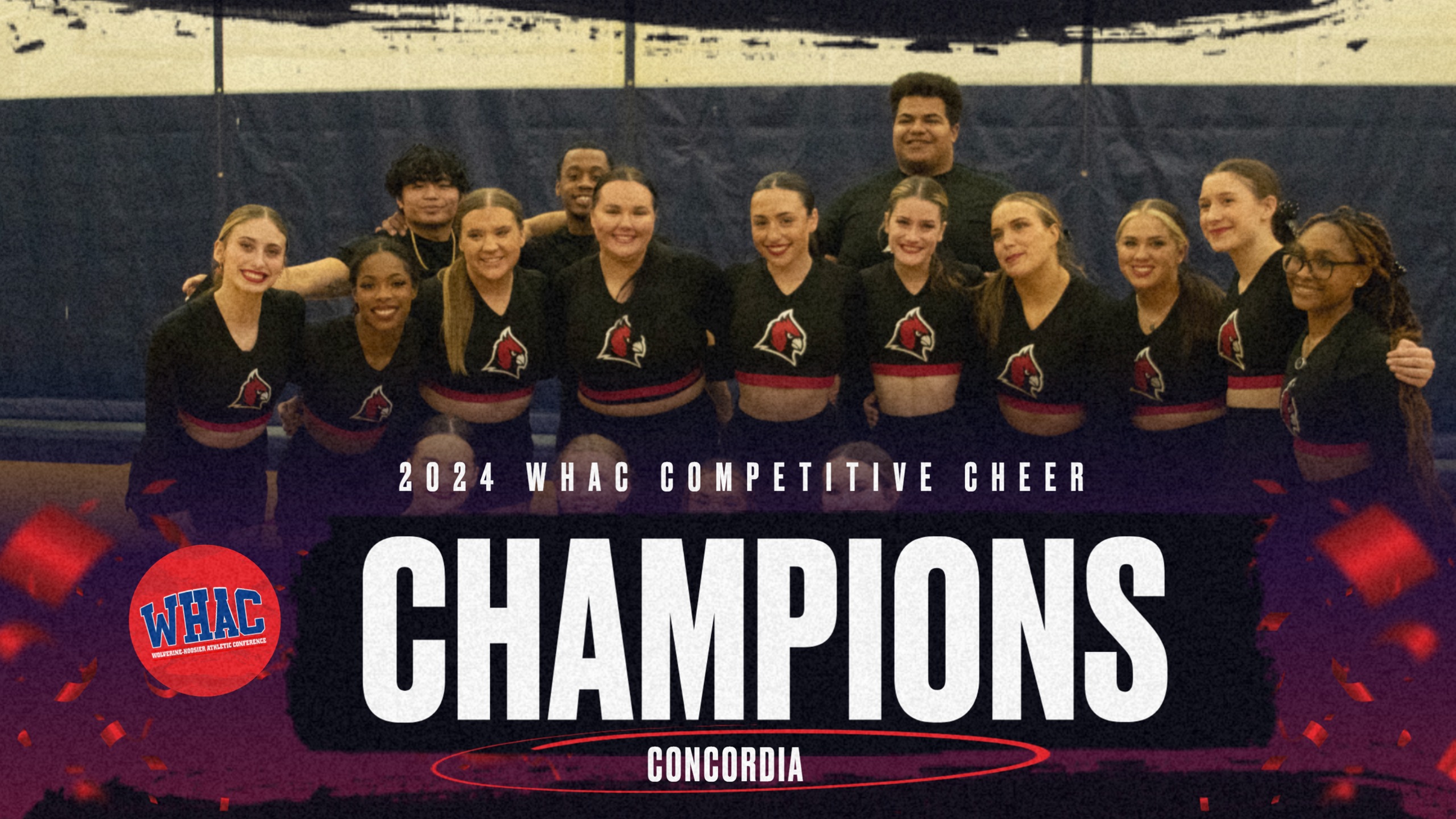 Concordia Wins Sixth-Straight WHAC Cheer Championship