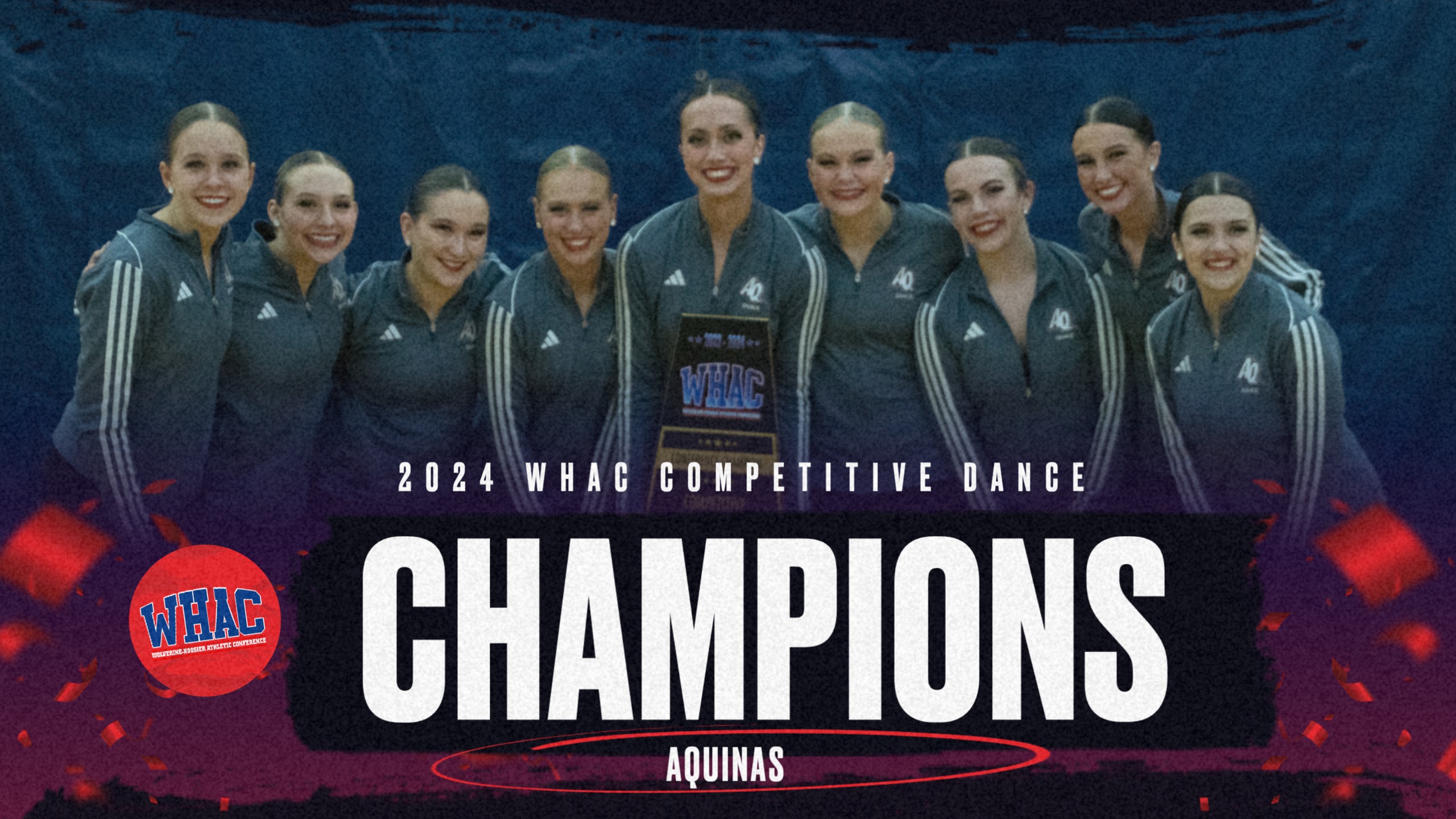 Aquinas Wins Fifth-Straight WHAC Competitive Dance Title