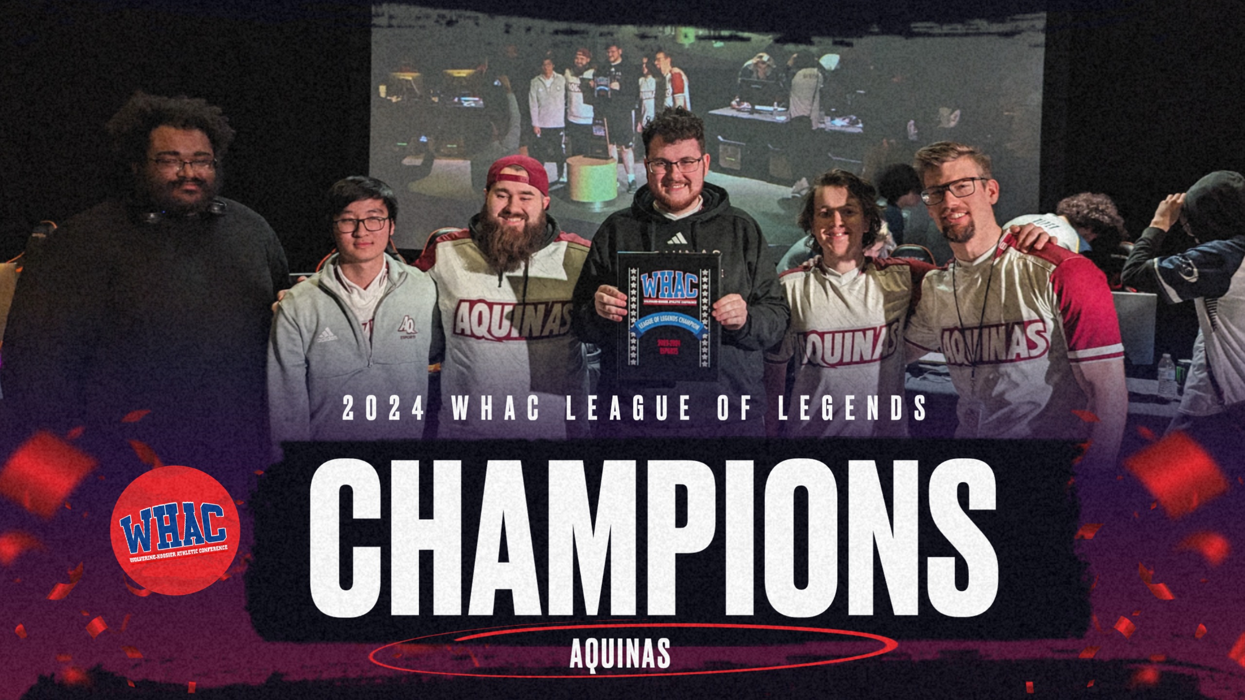 Aquinas wins 2024 League of Legends WHAC Championship