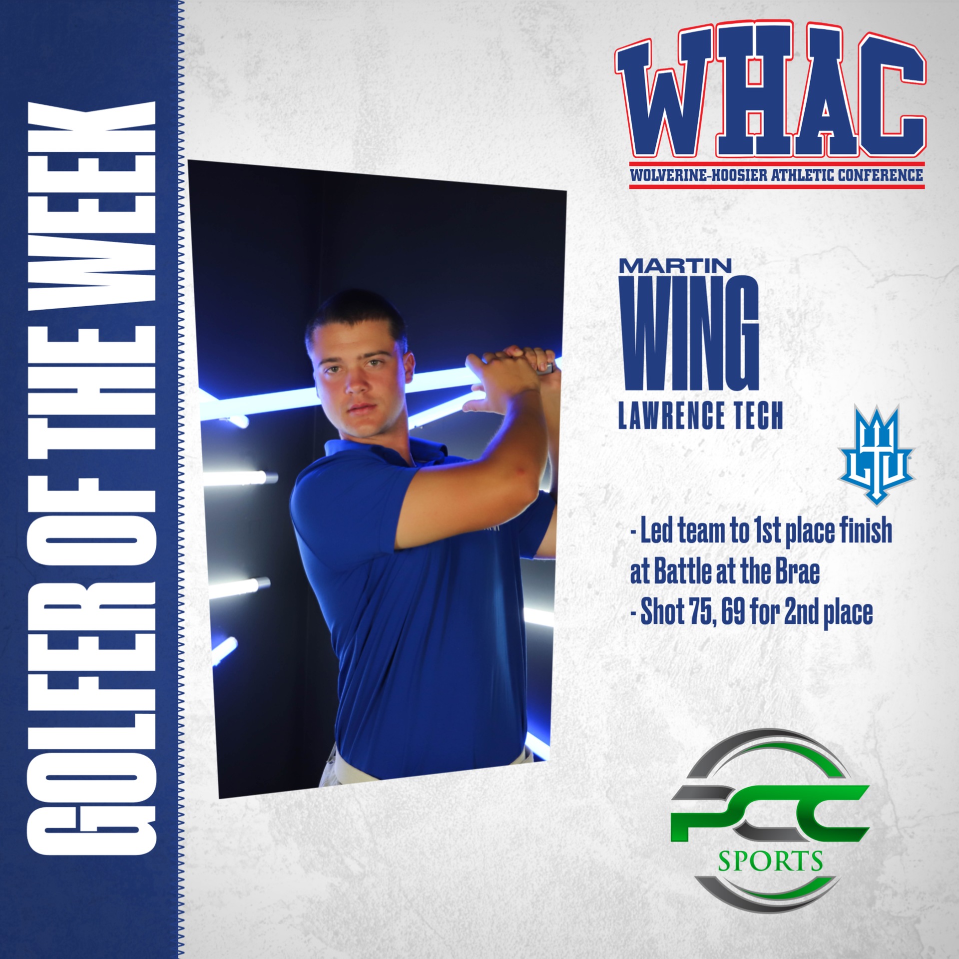 LTU's Wing wins Player of the Week