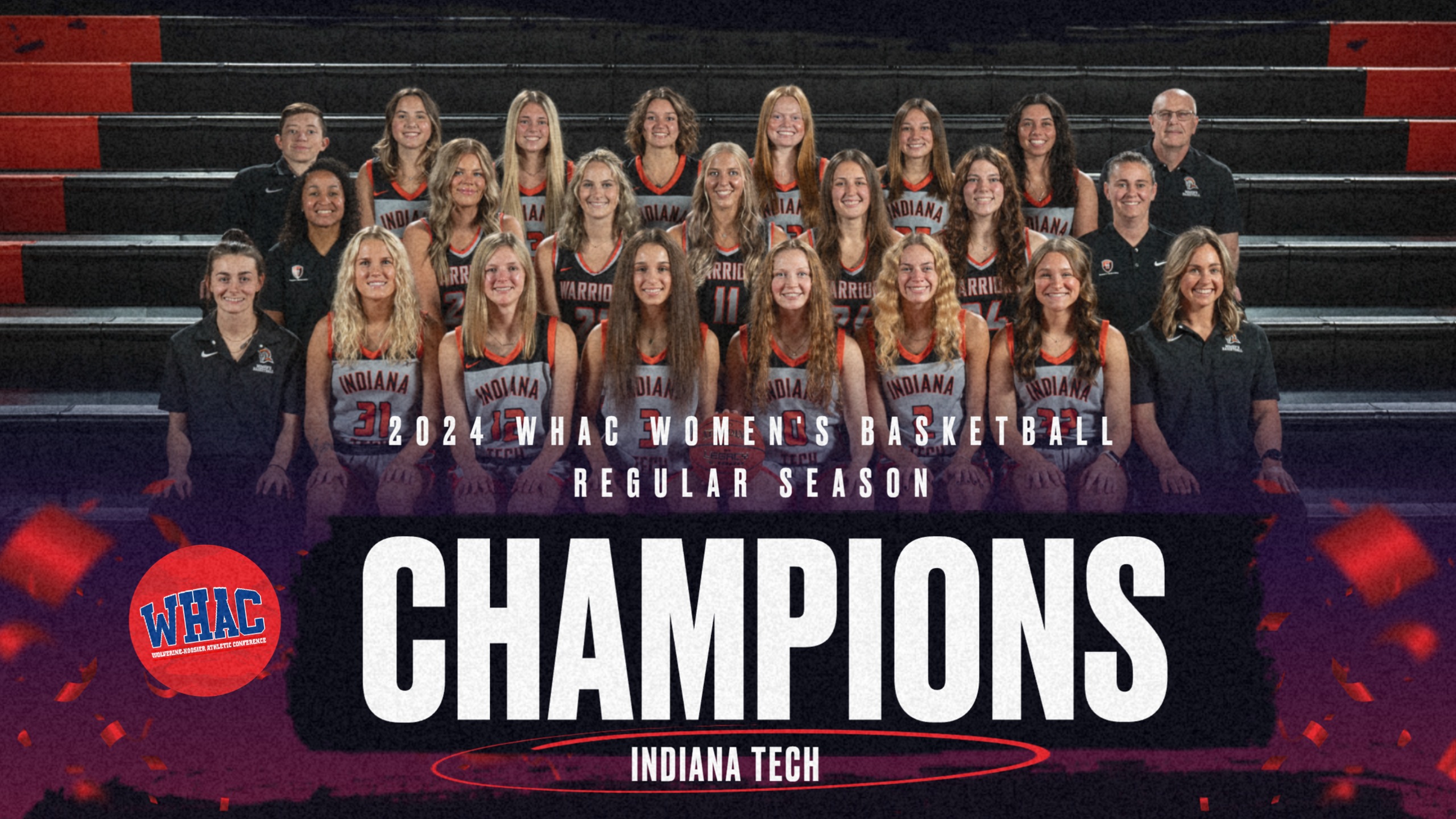 Indiana Tech Wins Third-Straight Women's Basketball Championship
