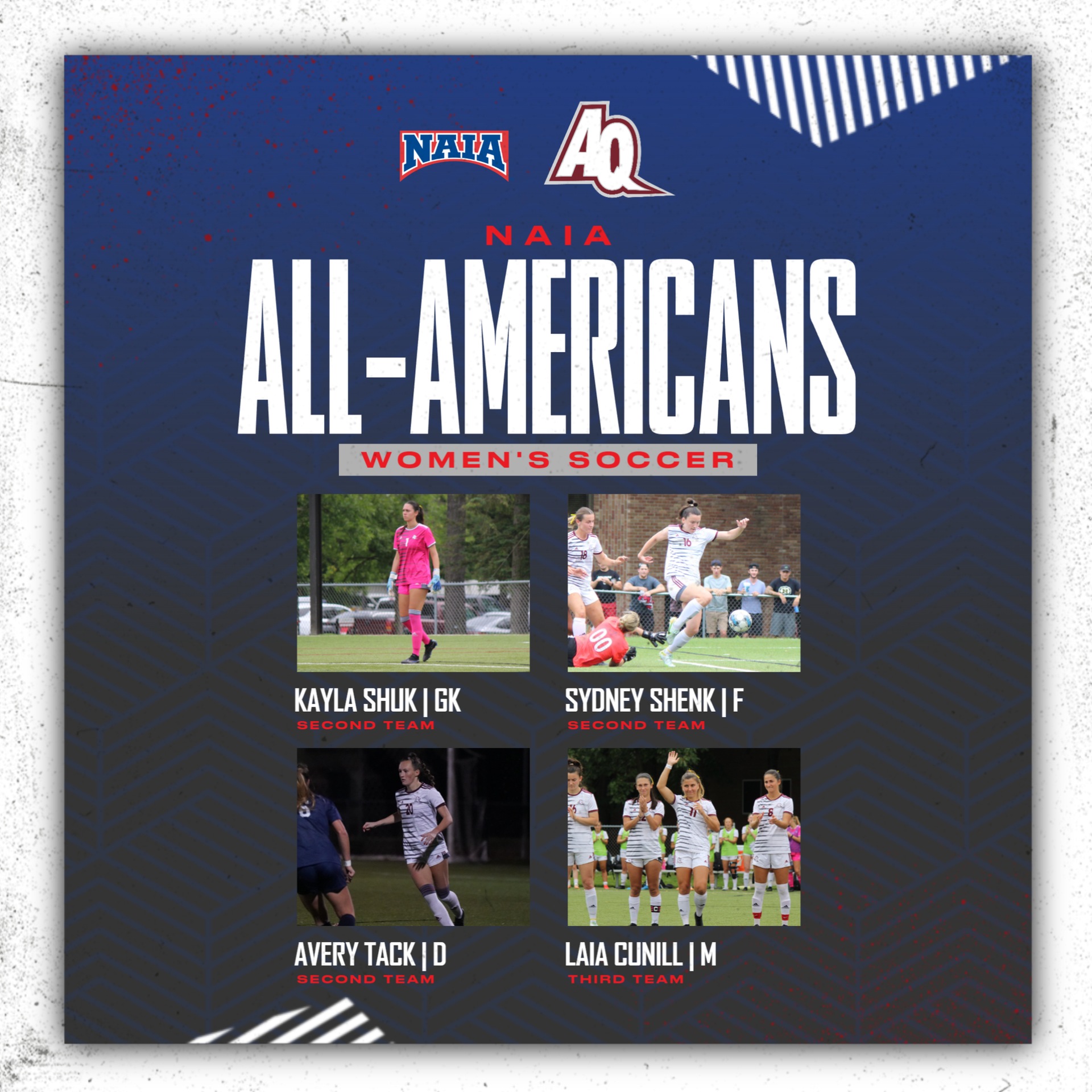 Aquinas Places Four on Women's Soccer All-America Team